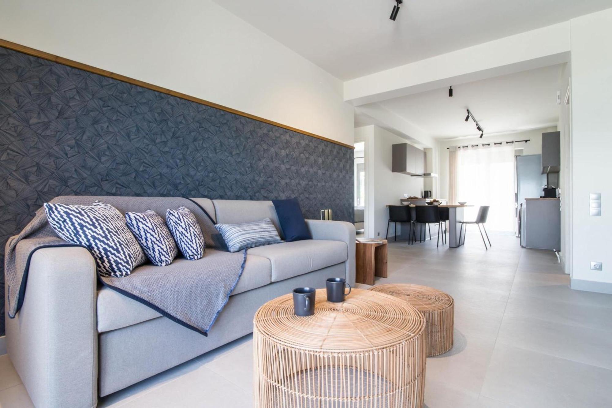 Blue Symphony Suites Apartments Nikiána Kültér fotó