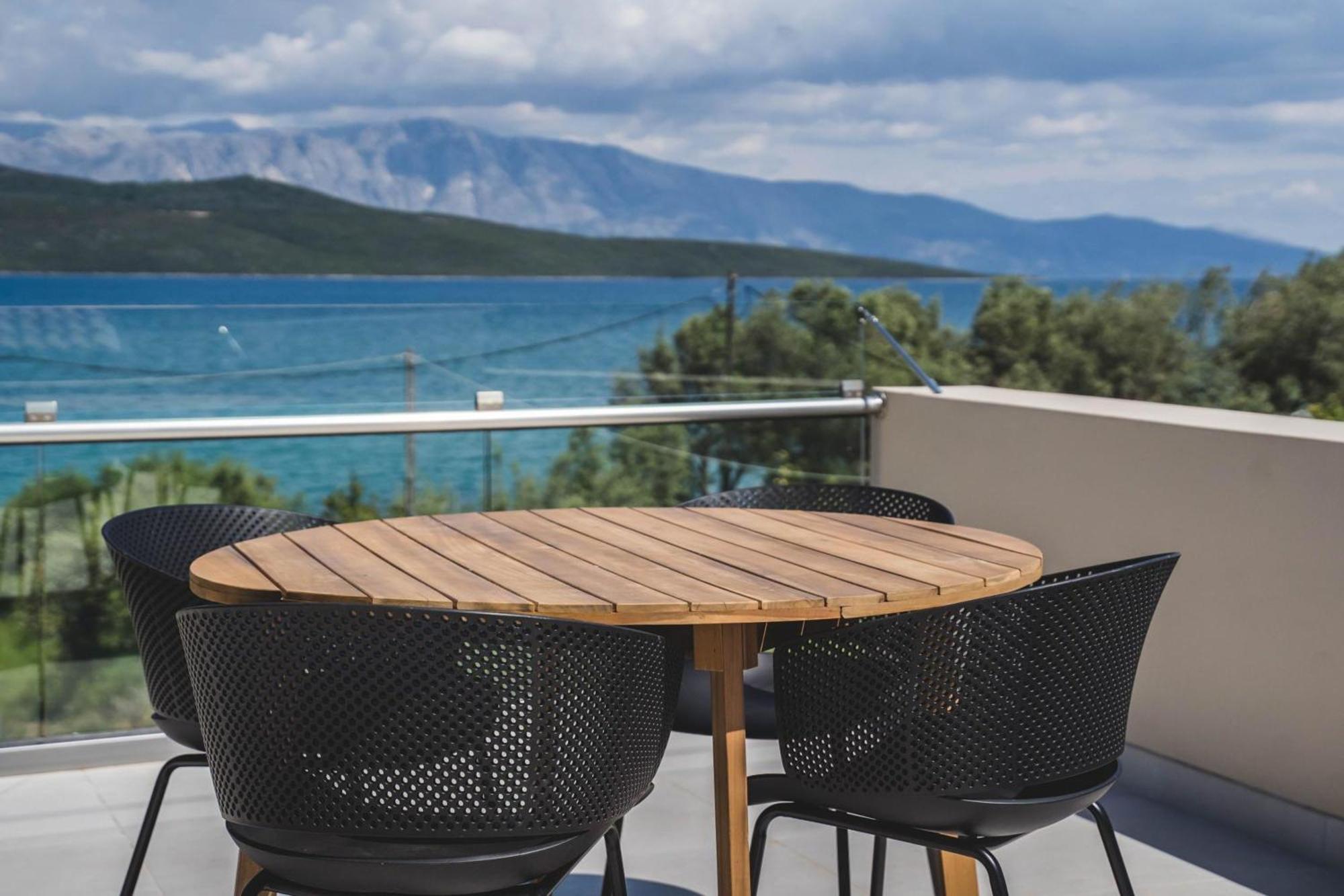 Blue Symphony Suites Apartments Nikiána Kültér fotó