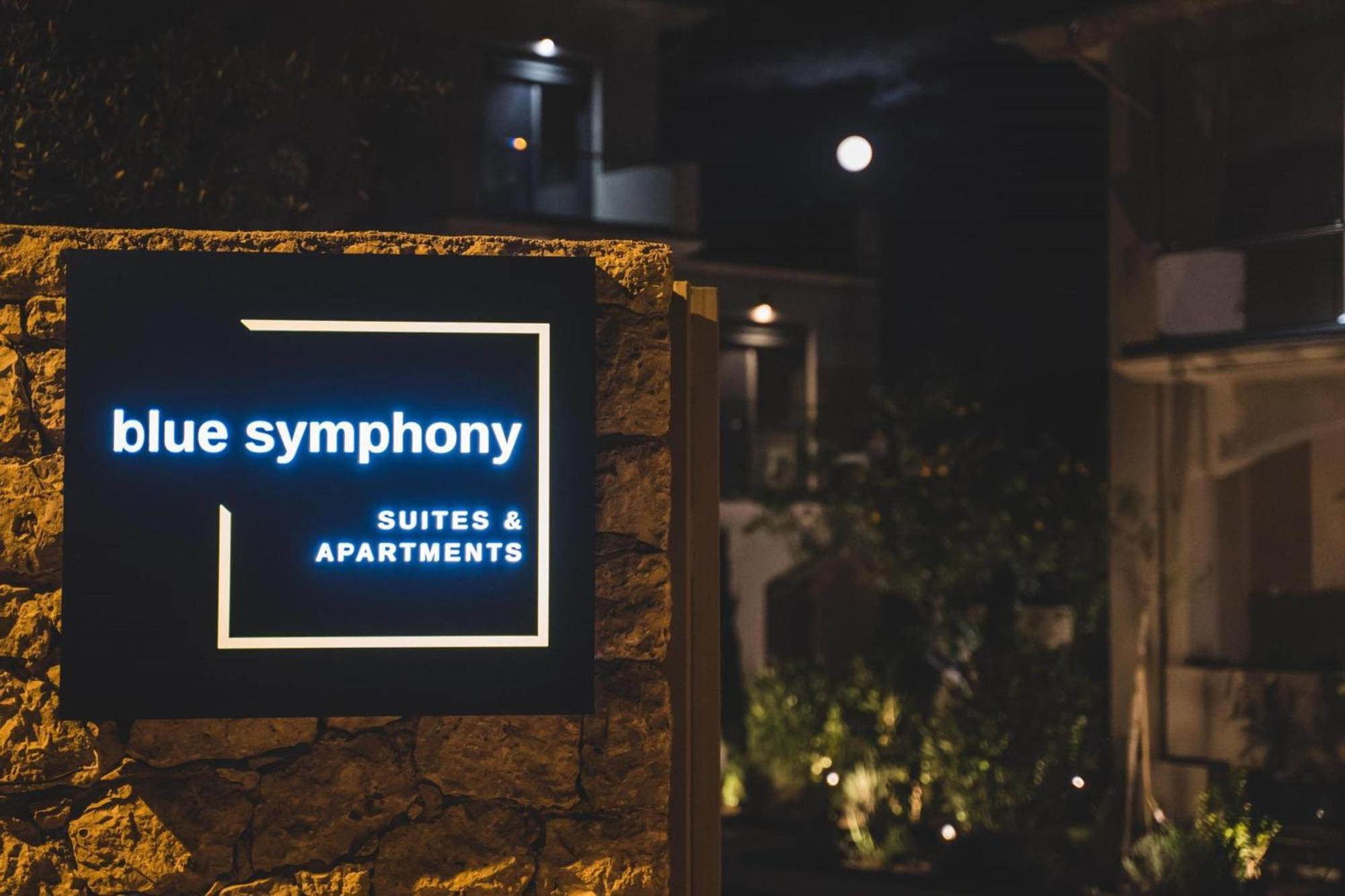 Blue Symphony Suites Apartments Nikiána Kültér fotó